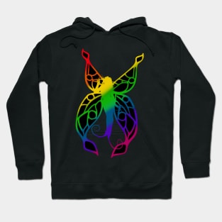 Fae Rainbow Silhouette 2 Hoodie